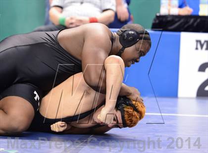 Thumbnail 1 in NCHSAA Individual Wrestling 1A Quarterfinals photogallery.