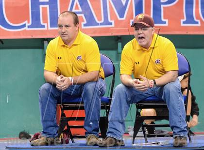 Thumbnail 1 in NCHSAA Individual Wrestling 1A Quarterfinals photogallery.