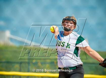 Thumbnail 1 in Waverly vs. Pius X (Lincoln Public Schools Softball Classic) photogallery.