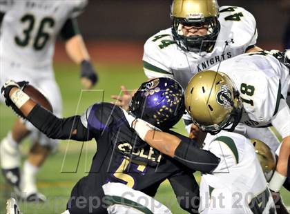 Thumbnail 2 in Ontario Christian @ Jurupa Hills (East Valley Semifinal) photogallery.