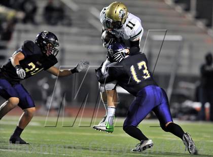 Thumbnail 2 in Ontario Christian @ Jurupa Hills (East Valley Semifinal) photogallery.