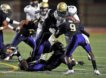 Thumbnail 3 in Ontario Christian @ Jurupa Hills (East Valley Semifinal) photogallery.