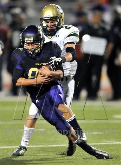 Thumbnail 2 in Ontario Christian @ Jurupa Hills (East Valley Semifinal) photogallery.