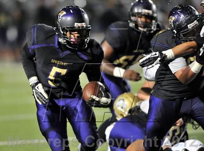 Thumbnail 2 in Ontario Christian @ Jurupa Hills (East Valley Semifinal) photogallery.
