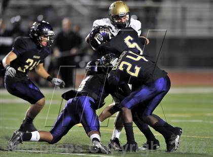 Thumbnail 1 in Ontario Christian @ Jurupa Hills (East Valley Semifinal) photogallery.