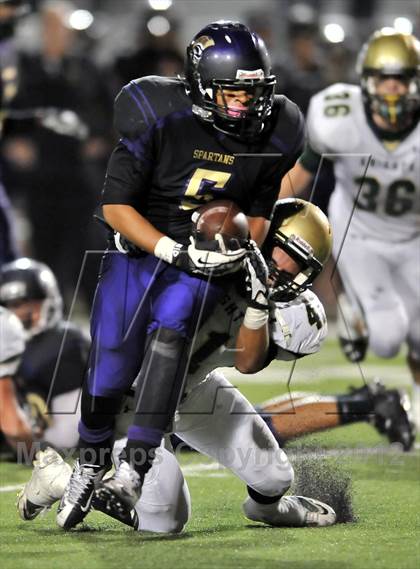 Thumbnail 3 in Ontario Christian @ Jurupa Hills (East Valley Semifinal) photogallery.