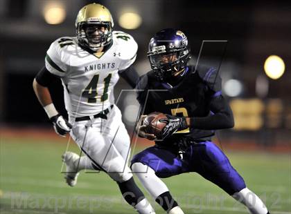 Thumbnail 1 in Ontario Christian @ Jurupa Hills (East Valley Semifinal) photogallery.
