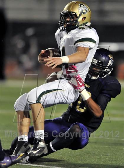 Thumbnail 3 in Ontario Christian @ Jurupa Hills (East Valley Semifinal) photogallery.