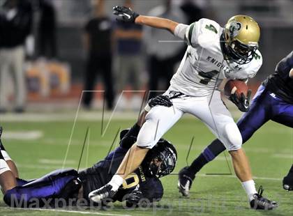 Thumbnail 3 in Ontario Christian @ Jurupa Hills (East Valley Semifinal) photogallery.