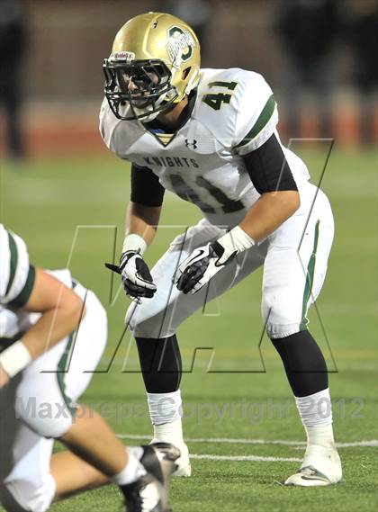 Thumbnail 2 in Ontario Christian @ Jurupa Hills (East Valley Semifinal) photogallery.