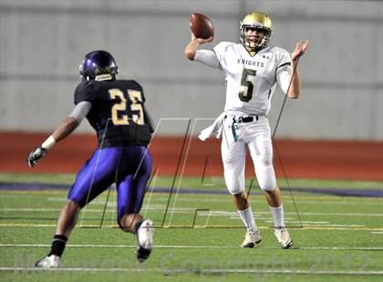 Thumbnail 2 in Ontario Christian @ Jurupa Hills (East Valley Semifinal) photogallery.