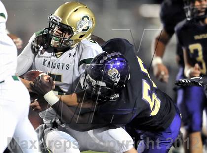Thumbnail 1 in Ontario Christian @ Jurupa Hills (East Valley Semifinal) photogallery.