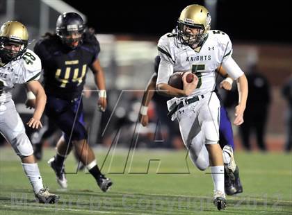 Thumbnail 3 in Ontario Christian @ Jurupa Hills (East Valley Semifinal) photogallery.