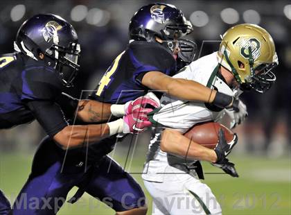 Thumbnail 2 in Ontario Christian @ Jurupa Hills (East Valley Semifinal) photogallery.