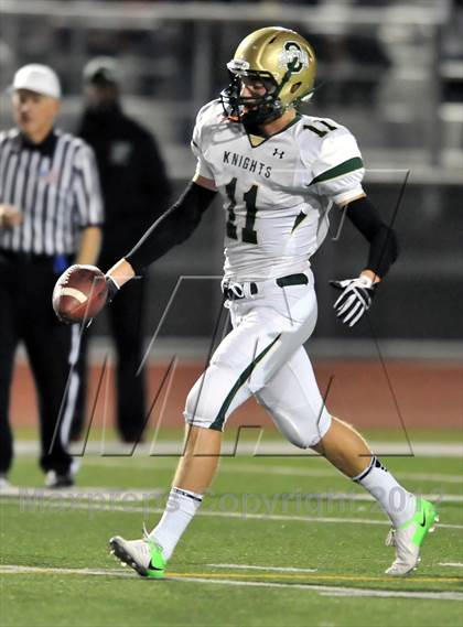 Thumbnail 2 in Ontario Christian @ Jurupa Hills (East Valley Semifinal) photogallery.