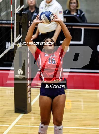 Thumbnail 2 in Lovejoy vs. Manvel (UIL Volleyball 5A Semi-Finals)  photogallery.