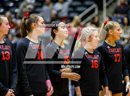 Thumbnail 1 in Lovejoy vs. Manvel (UIL Volleyball 5A Semi-Finals)  photogallery.