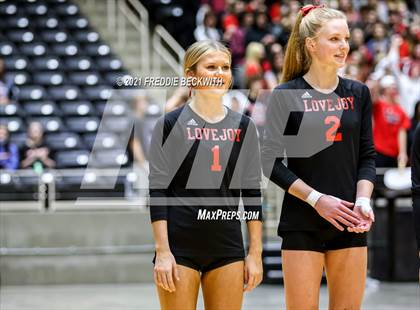 Thumbnail 2 in Lovejoy vs. Manvel (UIL Volleyball 5A Semi-Finals)  photogallery.