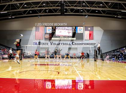 Thumbnail 2 in Lovejoy vs. Manvel (UIL Volleyball 5A Semi-Finals)  photogallery.