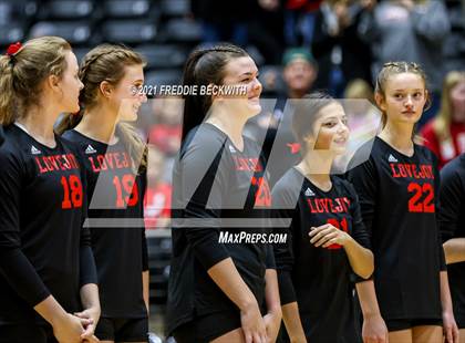 Thumbnail 1 in Lovejoy vs. Manvel (UIL Volleyball 5A Semi-Finals)  photogallery.