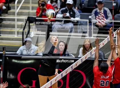 Thumbnail 1 in Lovejoy vs. Manvel (UIL Volleyball 5A Semi-Finals)  photogallery.