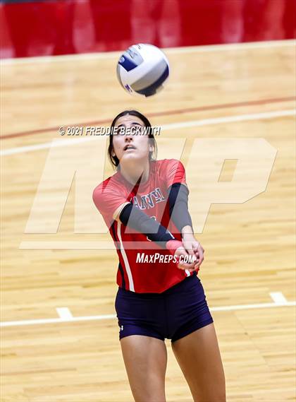 Thumbnail 3 in Lovejoy vs. Manvel (UIL Volleyball 5A Semi-Finals)  photogallery.