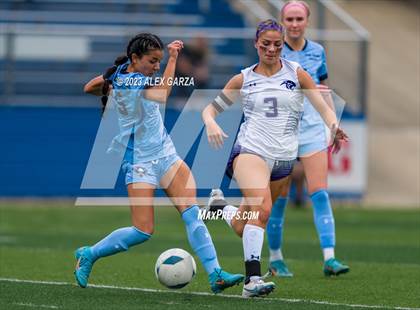 Thumbnail 3 in Wylie East vs Ridge Point (UIL 6A Soccer Semifinal) photogallery.