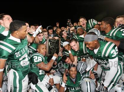 Thumbnail 2 in Pittsburg vs. De La Salle (CIF NCS D1 Final) photogallery.
