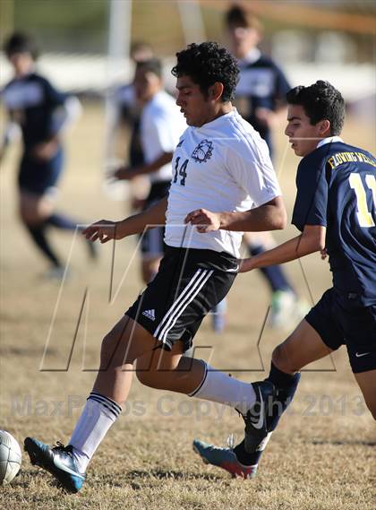 Thumbnail 1 in Flowing Wells vs. Douglas (Chris Maier Soccer Tournament) photogallery.