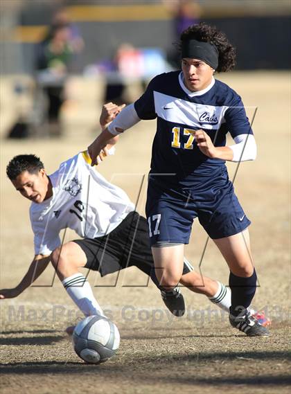 Thumbnail 2 in Flowing Wells vs. Douglas (Chris Maier Soccer Tournament) photogallery.