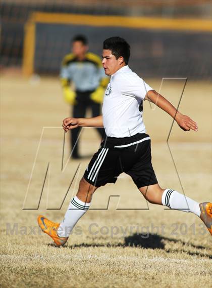 Thumbnail 1 in Flowing Wells vs. Douglas (Chris Maier Soccer Tournament) photogallery.