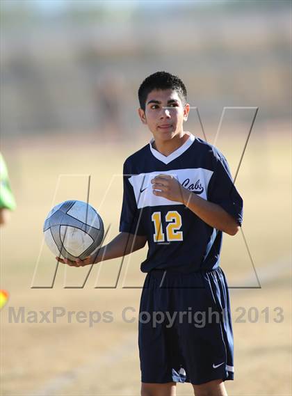 Thumbnail 2 in Flowing Wells vs. Douglas (Chris Maier Soccer Tournament) photogallery.