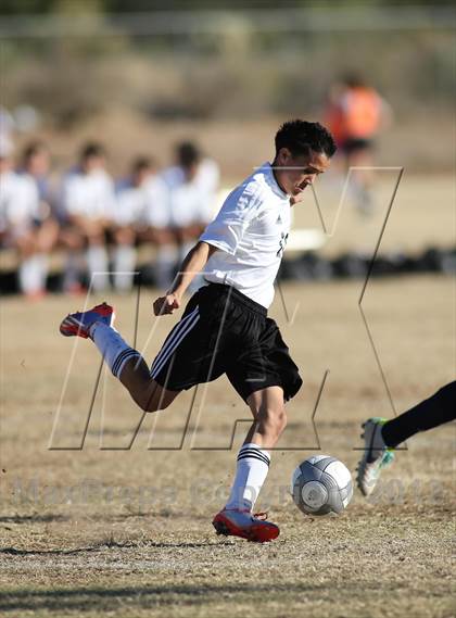 Thumbnail 1 in Flowing Wells vs. Douglas (Chris Maier Soccer Tournament) photogallery.