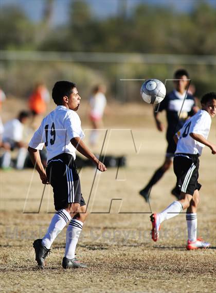 Thumbnail 2 in Flowing Wells vs. Douglas (Chris Maier Soccer Tournament) photogallery.
