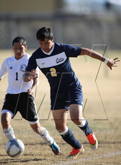 Thumbnail 1 in Flowing Wells vs. Douglas (Chris Maier Soccer Tournament) photogallery.