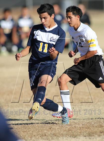 Thumbnail 1 in Flowing Wells vs. Douglas (Chris Maier Soccer Tournament) photogallery.