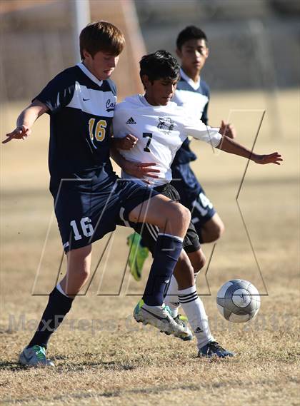 Thumbnail 3 in Flowing Wells vs. Douglas (Chris Maier Soccer Tournament) photogallery.