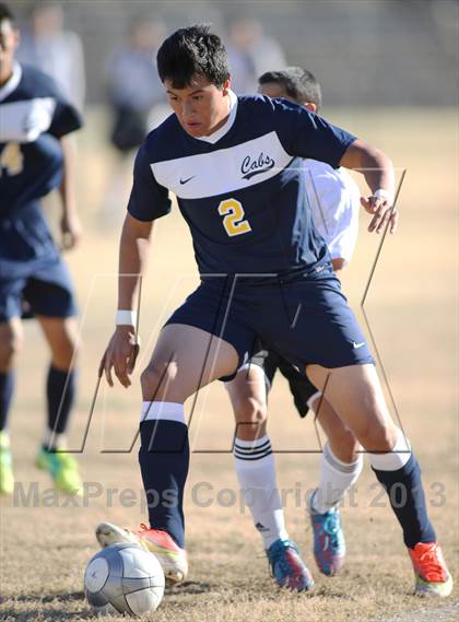 Thumbnail 1 in Flowing Wells vs. Douglas (Chris Maier Soccer Tournament) photogallery.