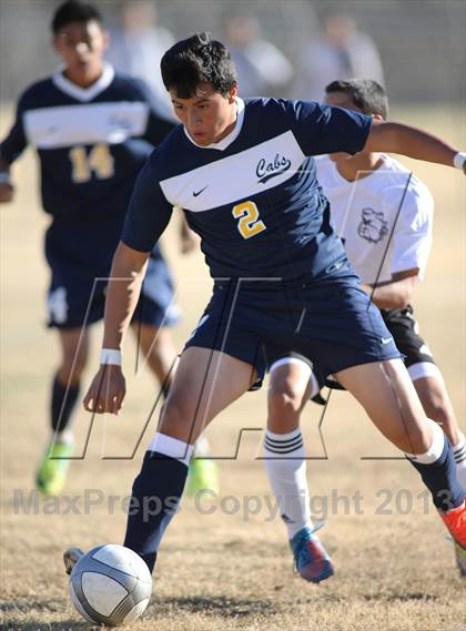 Thumbnail 2 in Flowing Wells vs. Douglas (Chris Maier Soccer Tournament) photogallery.