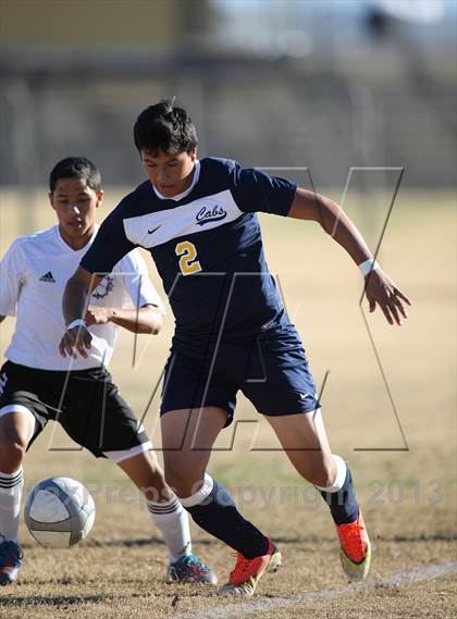 Thumbnail 3 in Flowing Wells vs. Douglas (Chris Maier Soccer Tournament) photogallery.