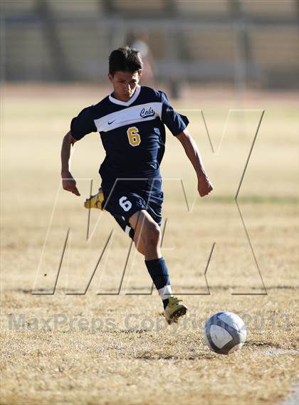 Thumbnail 3 in Flowing Wells vs. Douglas (Chris Maier Soccer Tournament) photogallery.