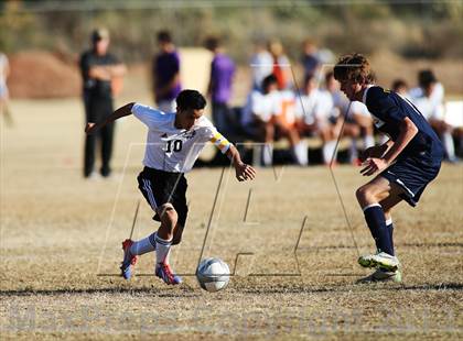 Thumbnail 2 in Flowing Wells vs. Douglas (Chris Maier Soccer Tournament) photogallery.