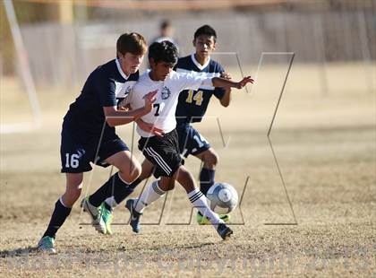 Thumbnail 2 in Flowing Wells vs. Douglas (Chris Maier Soccer Tournament) photogallery.