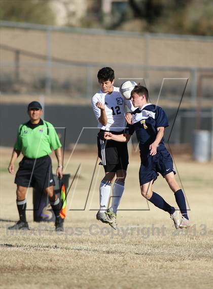 Thumbnail 1 in Flowing Wells vs. Douglas (Chris Maier Soccer Tournament) photogallery.