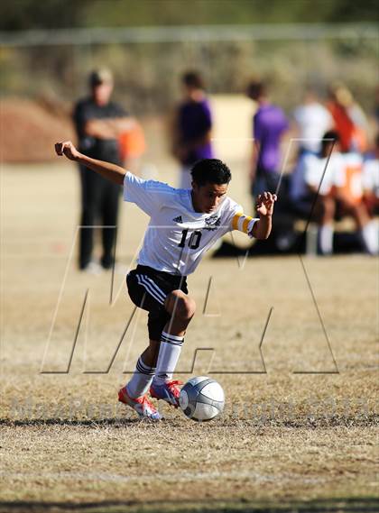 Thumbnail 1 in Flowing Wells vs. Douglas (Chris Maier Soccer Tournament) photogallery.
