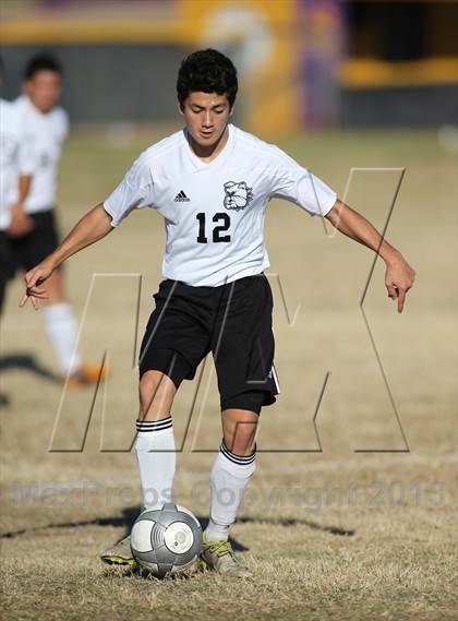 Thumbnail 2 in Flowing Wells vs. Douglas (Chris Maier Soccer Tournament) photogallery.