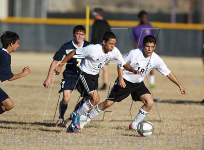 Thumbnail 3 in Flowing Wells vs. Douglas (Chris Maier Soccer Tournament) photogallery.