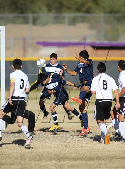 Thumbnail 2 in Flowing Wells vs. Douglas (Chris Maier Soccer Tournament) photogallery.