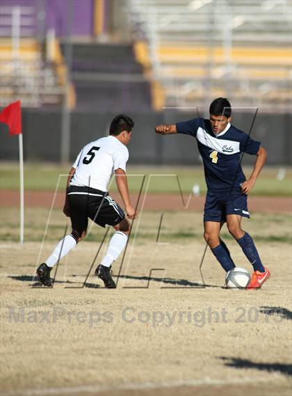 Thumbnail 3 in Flowing Wells vs. Douglas (Chris Maier Soccer Tournament) photogallery.
