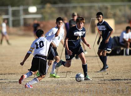 Thumbnail 3 in Flowing Wells vs. Douglas (Chris Maier Soccer Tournament) photogallery.
